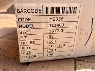 15inch Radi8 Rims Multi Pcd