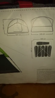 New Coleman sundome 6 person tent for sale