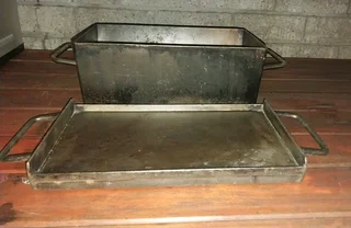 Bread Pan with lid for fire