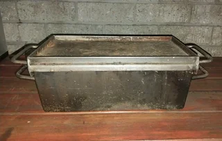 Bread Pan with lid for fire