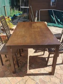 Dining Table and for chairs