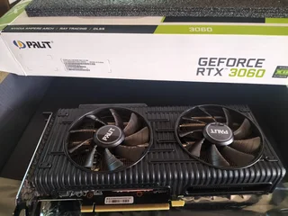 [FOR SALE] Palit RTX 3060 Dual 12GB - R4,500 (with original box & receipt)