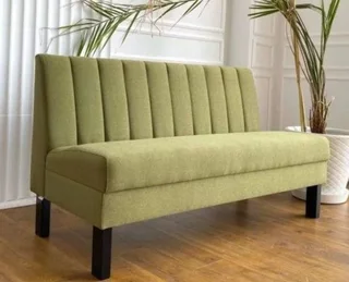 The Home Stores' Long Bench Type Sofa Couch In Velvet Assorted Colors