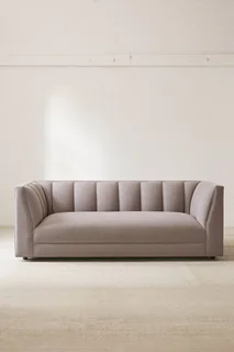 The Home Stores' Customized Two Seater Lounge Sofa Couch With Velvet Or Linen Fabric