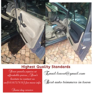 Car interior Repairs and re-upholstery