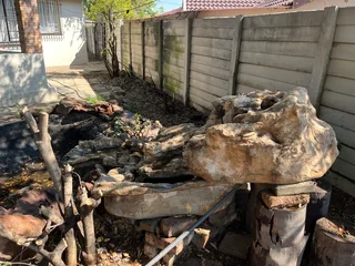 Rock pond water features