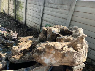 Rock pond water features