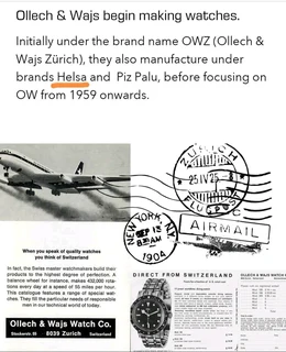 Vintage Helsa World Timer