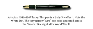1940s Sheaffer Tuckaway Fountain Pen