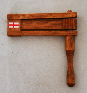 Vintage clacker rattle