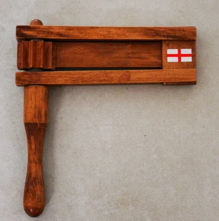 Vintage clacker rattle