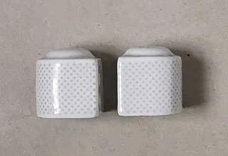 Porcelain salt and pepper shakers