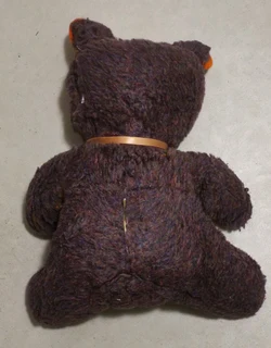 Rushton rubber faced teddy bear