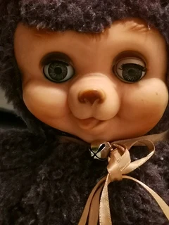 Rushton rubber faced teddy bear