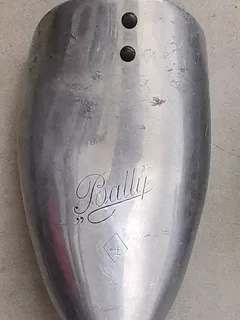 Vintage Bally aluminum shoe stretchers