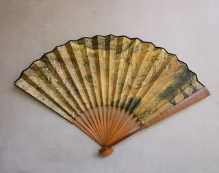 Vintage hand fan