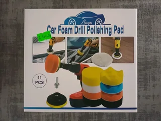 3 Inch Car Foam Drill Polishing Pad Kit - 11 Piece BARGAIN