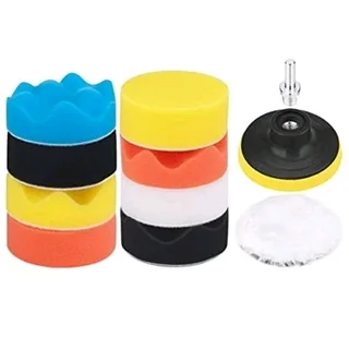 3 Inch Car Foam Drill Polishing Pad Kit - 11 Piece BARGAIN