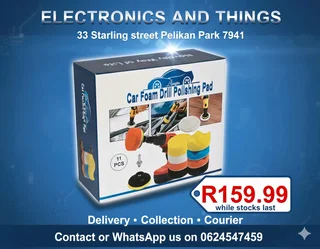 3 Inch Car Foam Drill Polishing Pad Kit - 11 Piece Bargain