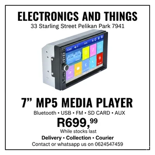 7" Multimedia Player Bluetooth/usb/aux/sd Card Bargain