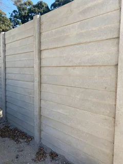 R550  per metre precast walls complete.