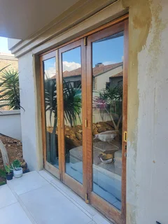 USED stackable wooden doors for sale