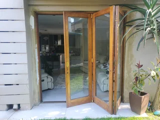 USED stackable wooden doors for sale