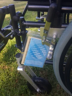 High quality new wheel chair with full accessories The wheel chair has never been used