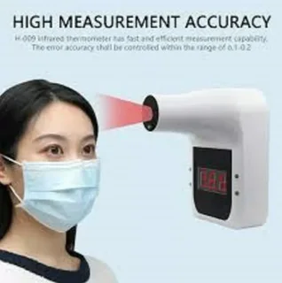 Infrared Temperature Measurement of Forehead or Body temps - No Contact
