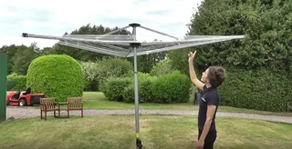 Rotary Pop-Up Washing Line