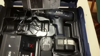 Cordless Drill with Charger - AEG