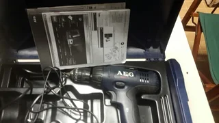 Cordless Drill with Charger - AEG