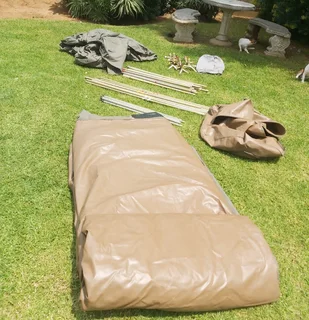 15 man Tentco Sahara deluxe twin door tent for sale