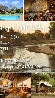 Kruger Park lodge new years week