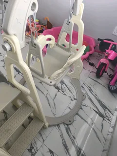 Swing and slide set for kids