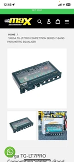 Targa 7Q parametric Equalizer 7V