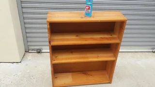 Bookcase Pine 74x85x21cm