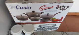 16 piece non stick cooking set