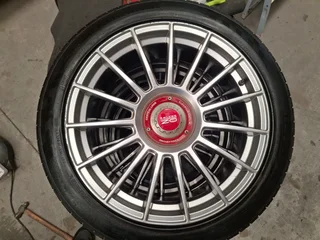 OZ rims with tyres 19inch.