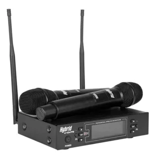 Hybrid U-DVFE Dual Cordless Microphones