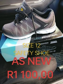 SIZE 12 REBEL LIGHT INDUSTRIAL - SAFETY SHOE