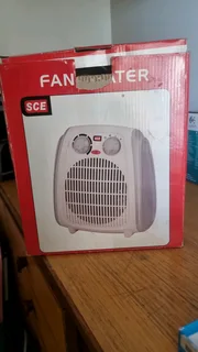 SCE Fan Heater 2 Heat Setting 1000W/2000W For Sale!