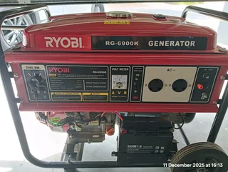 Ryobi RG 6900 4 stroke Key Start Generator