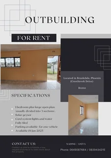 Outbuilding to let in Brookdale Phoenix