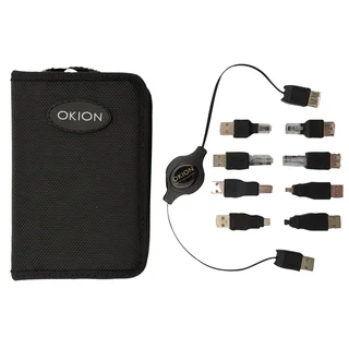 Retractable USB Cable Travel Kit