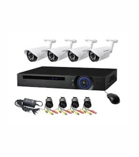 CCTV Kit 4 Channel DVR + 4 Cameras
