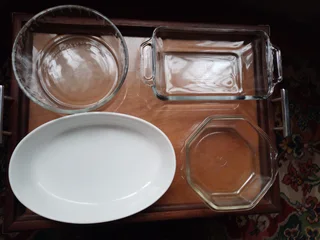 Ovenware, Pyrex and Anchor Hocking (Fire King) dishes
