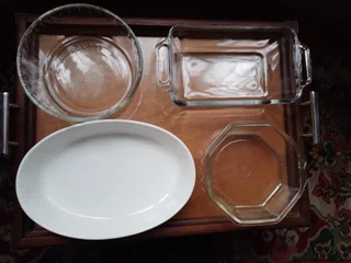 Ovenware, Pyrex and Anchor Hocking (Fire King) dishes