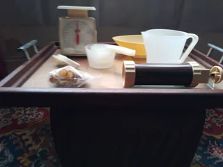 Kitchen Scale and Cake Making Utensils