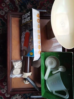 Kitchen Scale and Cake Making Utensils